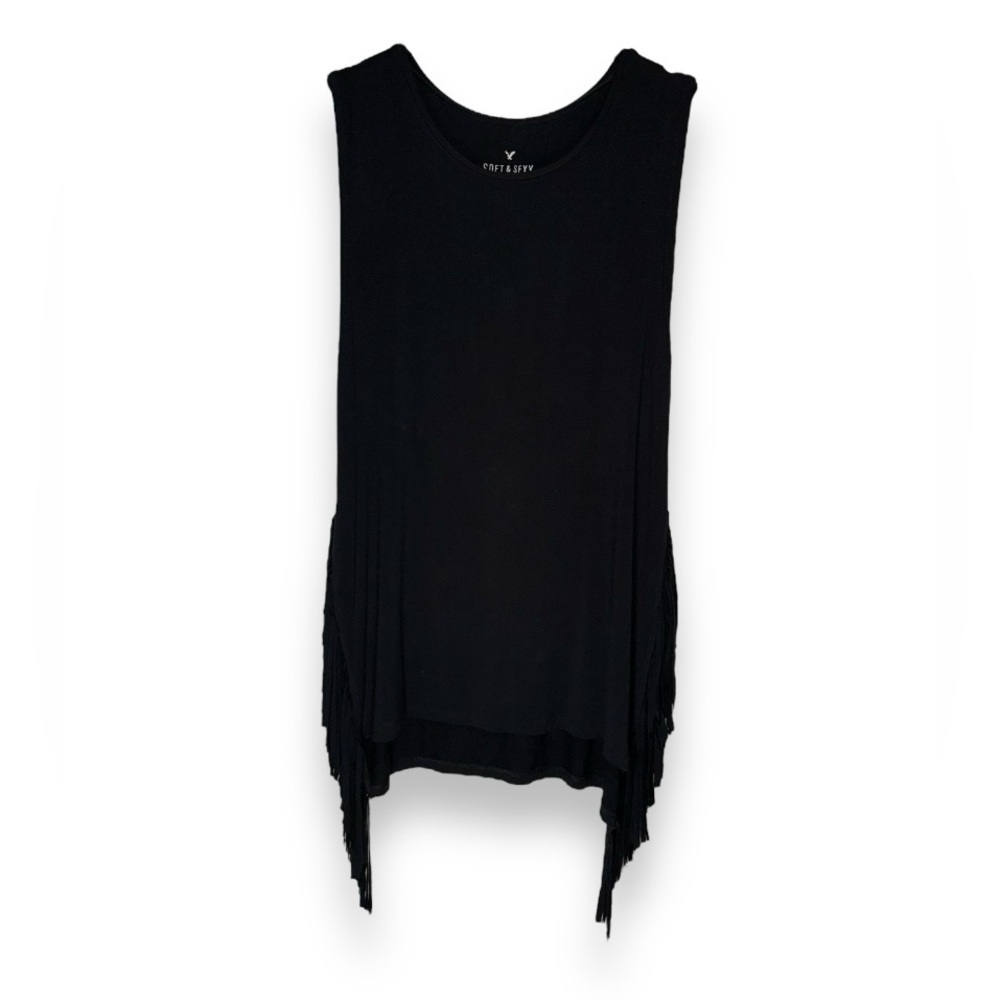 American Eagle Outfitters Soft And Sexy Fringe Tank Size Small
